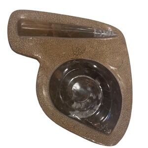 Polished Goniatite and Orthoceras Fossil Specimen 8.5 Inch Decor
Vintage Desk